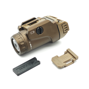 Linterna Táctica para Caza, 450 Lúmenes, Carcasa de Aleación de Aluminio, Color <span class=keywords><strong>FDE</strong></span>, Montada - Product Image 3