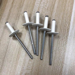 Mái vòm đầu AL mù đinh tán với thép trục gá <span class=keywords><strong>3</strong></span> <span class=keywords><strong>mm</strong></span> đinh tán mở cuối Pop Trắng Mù đinh tán remaches de aluminio - Product Image 3
