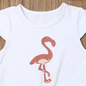 Venta al por Mayor de Conjuntos de Ropa para Niños, Estilo Nuevo, Camisetas Personalizadas y Vestidos Cortos de Moda China - Product Image 3