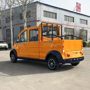 Véhicule de patrouille de sécurité robuste, 5 places, voiture électrique, moteur AC 4KW, vitesse maximale de 30 km/h, pour la protection des parcs industriels et des campus - Product Image 6
