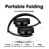 Harga Grosir Headphone Lipat Nirkabel B39 dengan LED Bercahaya dan Dukungan Kartu TF untuk Olahraga dan Game, Earset Bluetooth Nirkabel