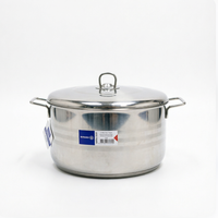 Ensemble de casseroles et poêles en acier inoxydable de haute qualité pour la cuisson, 10 pièces, compatible induction, batterie de cuisine OEM/ODM