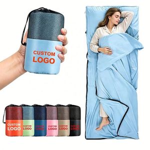 Waterproof Lightweight Portable Polyester Sleeping Bag for Adults <b>Backpacking</b> Camping Hiking Travel - Product Image 2