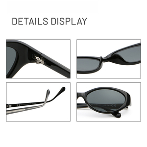 Lunettes <span class=keywords><strong>de</strong></span> <span class=keywords><strong>soleil</strong></span> Y2K 2026 style monture complète multicolores vert <span class=keywords><strong>beige</strong></span> rouge imprimé léopard, monture étroite, lunettes œil-<span class=keywords><strong>de</strong></span>-chat tendance pour femme - Product Image 3