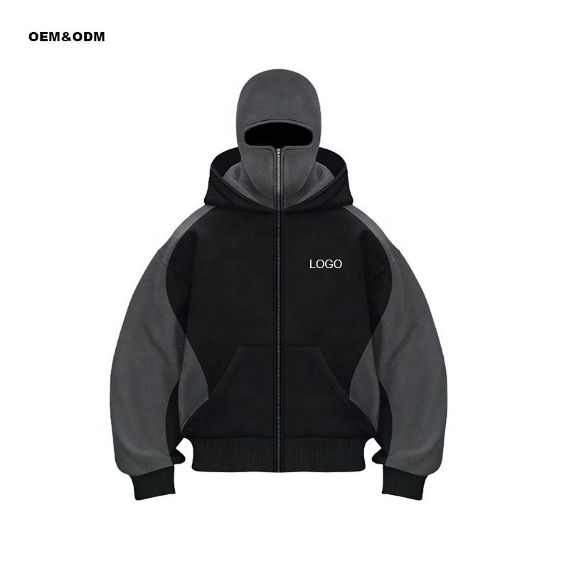 Full Face Mask Hoodies Customizable Streetwear Styles