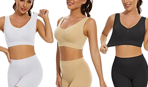 Sujetador Deportivo Sin Costuras, Talla Grande, Sexy, Push-Up, Bralette Cómodo Sin Varillas, Top Femenino, Top Tubo Sin Aros - Product Image 3