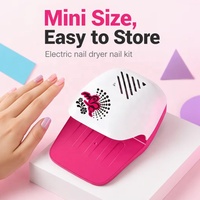 Séchoir à ongles électrique, kit d'onglerie en plastique, ensemble de peinture et de beauté pour nail art DIY, mini kit de manucure, jouets de maquillage pour enfants, vente en gros