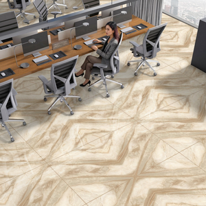 Modern Wood Look Polished Porcelain Tiles 600x1200mm Premium 60x120cm Interior Flooring Series - Product Image 3
