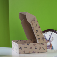 Boîtes d'expédition pour colis cadeaux écologiques recyclables avec impression personnalisée colorée