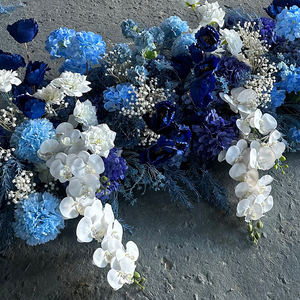 Belofte Oem Zijde Flower Runner Fabriek Groothandel Kunstmatige Bloemenpad Tapijt Aangepaste Lengte Voor Bruiloften En Gala 'S Decoratie - Product Image 3