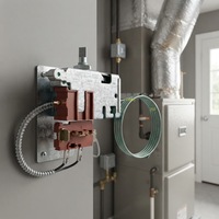Thermostat durable en acier inoxydable série ATM 077B0026