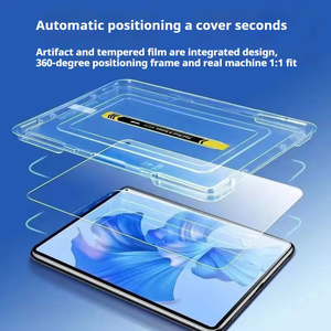 Kính cường lực cho iPad Air <span class=keywords><strong>2025</strong></span> cài đặt bụi miễn phí hộp thiết lập bộ công cụ chống sốc bảo vệ màn hình - Product Image 4