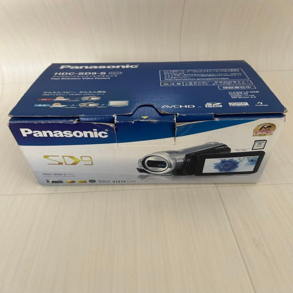 Plc Hdc-sd9 Silver Digital Hd Vision Video Camera Camcorder W/box for Warranty Product