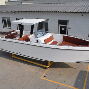 Nuovo Modello Barca da Diporto in Vetroresina da 28 Piedi all'Ingrosso dalla Fabbrica con Bagno e Doccia in Vendita - Product Image 1