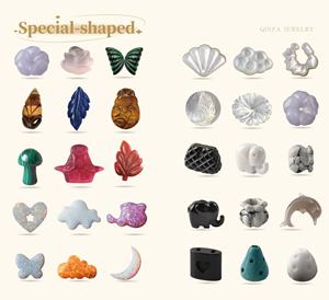 I più popolari in tormalina nera naturale prodotti personalizzati all'ingrosso pietra preziosa sciolta tagliata pietra preziosa tormalina quadrata piatta liscia - Product Image 5