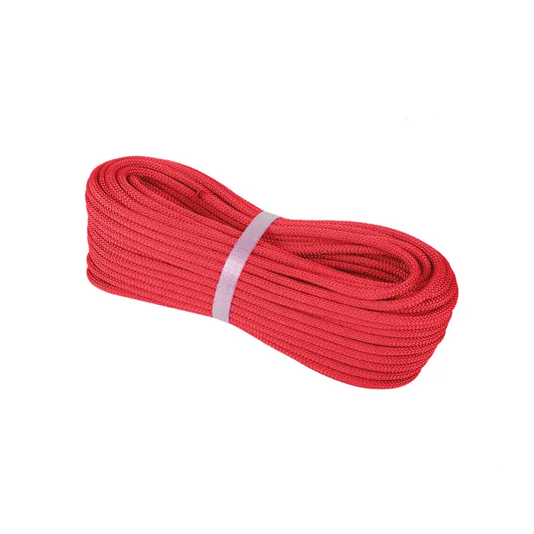 CE 6MM red Outdoor camping climbing static rope New Product