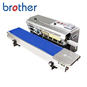 Economic Coffee Small Bag Continuous Band Sealer Plastic Pouch band sealer machine FR900W/P