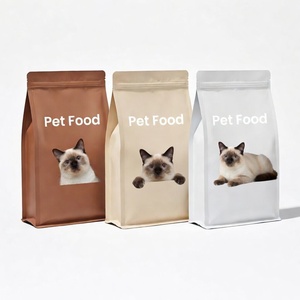 Sacs d'emballage personnalisés de haute qualité avec fermeture éclair et logo imprimé, sachets refermables pour snacks, sacs personnalisés pour aliments pour animaux de compagnie en gros - Product Image 3