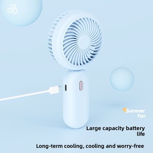 Casual Portable USB Mini <span class=keywords><strong>Ventilateur</strong></span> De Poche Petit Refroidissement Par Air Pliable Conception Trois Vitesses Silencieux pour Usage Domestique - Product Image 4