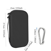Étui de rangement pour stéthoscope EVA, multifonctionnel, portable, coque rigide, antichoc, étanche, sac médical/usage domestique pour infirmière, support OEM