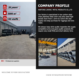 Suministros para mascotas Cadena de perro de 6mm Cadena de perro y hebilla de metal de hierro - Product Image 2