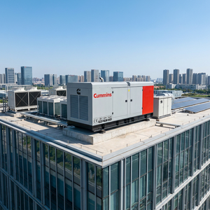 Générateur diesel silencieux à châssis ouvert 60 KVA 60-200KW 200A 3 phases 50Hz ATS Soudage - Product Image 6