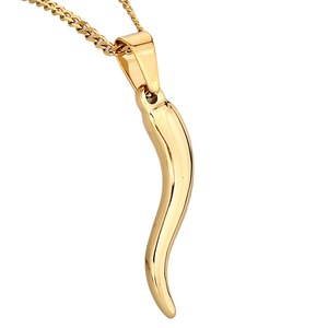 Collar con Colgante de Chile en Acero Inoxidable - Joyería Bohemia Hipoalergénica, Regalo de Buena Suerte para Chefs y Amantes de la Comida Picante - Product Image 6