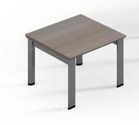 Table basse carrée robuste et durable pour salon, bureau, hall d'accueil et zone de réception