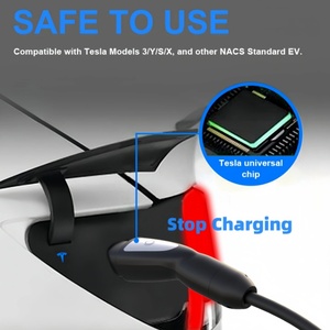 Chargeur EV Feyree pour Tesla Modèles 3/X/Y/S avec connecteurs Type-1/Type-2/CHAdeMO/GBT 16A-50A 3.5-12KW - Product Image 3