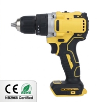 Perceuse à percussion sans fil 21V, visseuse électrique à 2 vitesses, perceuse électrique professionnelle, couple de 75N.m, CE RoHS MD NB2968