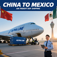 Tür-zu-Tür Luftfracht-Spedition von China nach Mexiko-Stadt EXW FOB DAP DDP Versandagent Charter-Logistikdienst Zollabfertigung