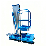 Plateforme élévatrice verticale hydraulique électrique en alliage d'aluminium personnalisée pour les magasins de matériaux de construction