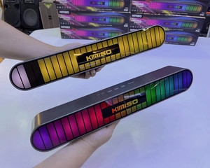 Altavoz Bluetooth R168 con Luces RGB, Altavoz <span class=keywords><strong>de</strong></span> Escritorio con Graves <span class=keywords><strong>de</strong></span> Alta Calidad, <span class=keywords><strong>Caja</strong></span> <span class=keywords><strong>de</strong></span> Sonido con <span class=keywords><strong>Ritmo</strong></span> Musical y Luces - Product Image 3