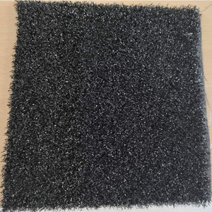 Pure Black Artificial Lawn Gym Runway Ceramics Deco <span class=keywords><strong>Fake</strong></span> Turf para Festival Enclosure Wall Decoration - Product Image 2