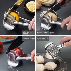 Maravilloso utensilio <span class=keywords><strong>de</strong></span> cocina multifuncional para el hogar, rebanador <span class=keywords><strong>de</strong></span> frutas <span class=keywords><strong>y</strong></span> <span class=keywords><strong>verduras</strong></span>, rebanador Manual <span class=keywords><strong>de</strong></span> tomate, rebanador <span class=keywords><strong>de</strong></span> limón <span class=keywords><strong>de</strong></span> aleación <span class=keywords><strong>de</strong></span> aluminio - Product Image 3