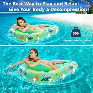 Flotador de Piscina Personalizado para Adultos, Tamaño Grande con Reposacabezas, Silla Inflable Multifuncional para Piscina, Ideal para Fiestas en la Piscina - Product Image 2