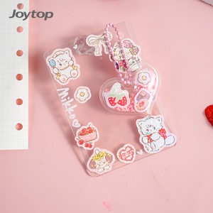 Joytop OD 500083 vente en gros <span class=keywords><strong>Mikko</strong></span> chérie fraise CD boîte autocollant ensemble carte décorative bricolage papeterie enfants jouet - Product Image 4