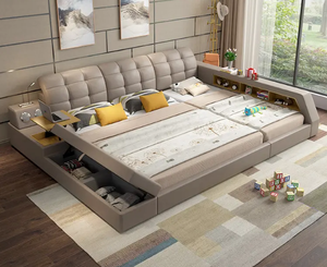 <span class=keywords><strong>Cama</strong></span> inteligente king size marco con TV moderna <span class=keywords><strong>cama</strong></span> doble de cuero tamaño queen mesa de proyector muebles de dormitorio <span class=keywords><strong>cama</strong></span> inteligente <span class=keywords><strong>tapizada</strong></span> - Product Image 5