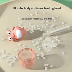 Baby Silicone frutta Dispenser medicina Dispenser siringa orale con ciuccio testa pediatri testati - Product Image 3