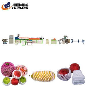 Pitaya đóng gói EPE bọt <span class=keywords><strong>Net</strong></span> Máy làm ổi trái cây bao bì bọt lưới đùn dòng - Product Image 2