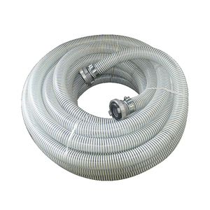 Tuyau spiralé externe pour matériaux secs 55 avec collier de serrage rapide pour usage intensif - Product Image 1