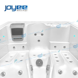 JOYEE Usine Hottubs Économique Acrylique Bain à Remous Moderne Balboa Massage Caractéristique <span class=keywords><strong>3</strong></span> <span class=keywords><strong>Places</strong></span> <span class=keywords><strong>Extérieur</strong></span> pour <span class=keywords><strong>Jacuzzi</strong></span> Spa pour Hôtels Pas Cher - Product Image 5
