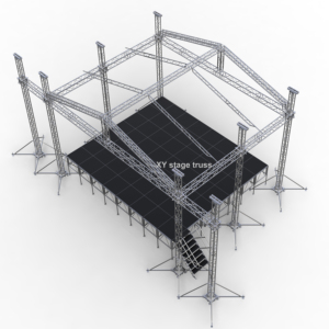 Le système d'éclairage et de sonorisation pour toit en alliage d'aluminium présente une forte capacité de charge et une bonne résistance au vent. - Product Image 1