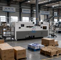 Vollautomatische Vorschub-Flachbett-Stanzmaschine für Wellpappe