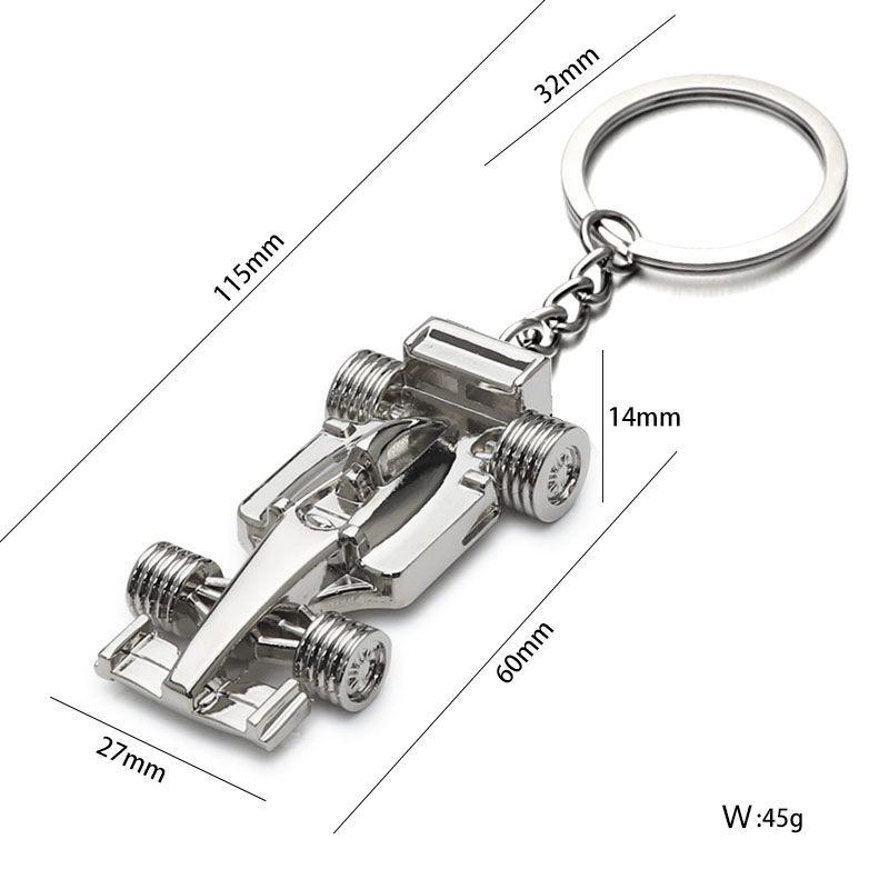 X-592 Silver racing car