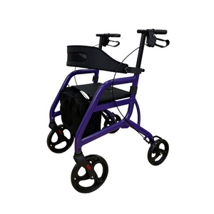 बुजुर्गों के लिए चलने वाली सहायता शॉपिंग ट्रॉली स्मार्ट कार्ट के साथ सीट किराने की खरीदारी ट्रॉली गाड़ी के साथ - Product Image 4