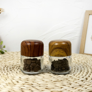 Frascos de cristal blanco mate resistentes a los niños con tapas CR - Product Image 6