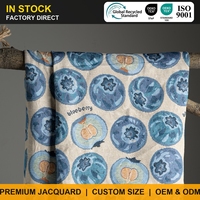 Tela Jacquard para el Mercado del Reino Unido, Venta al por Mayor, Diseño Personalizado, Certificación OEKO-TEX, MOQ Bajo