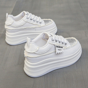 Zapatillas Deportivas de <span class=keywords><strong>Moda</strong></span> para Mujer con Diamantes, Zapatillas Urbanas Casuales para Mujer, Otros Zapatos de <span class=keywords><strong>Moda</strong></span>, Zapatillas de Plataforma para Mujer - Product Image 3