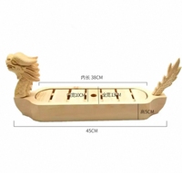 Plateau à sushi personnalisé avec logo de dragon japonais, plateau à sushi Dvestn, bateau à sushi